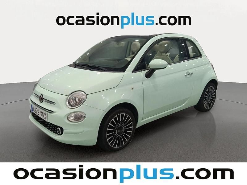 Verde Usado 2018 Fiat 500C Lounge Descapotable | 9537 € (Super precio) - Imagen 1/4
