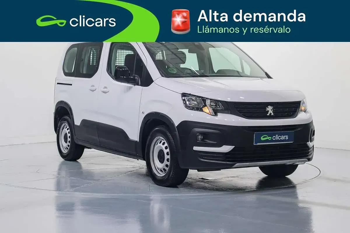Usado Peugeot Rifter Business-Line 102 CV (75 kW) 2023 Blanco Monovolumen