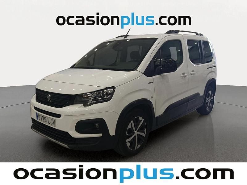 Blanco Usado 2020 Peugeot Rifter GT-line Monovolumen | 21.355 € (Un poco caro) - Imagen 1/4
