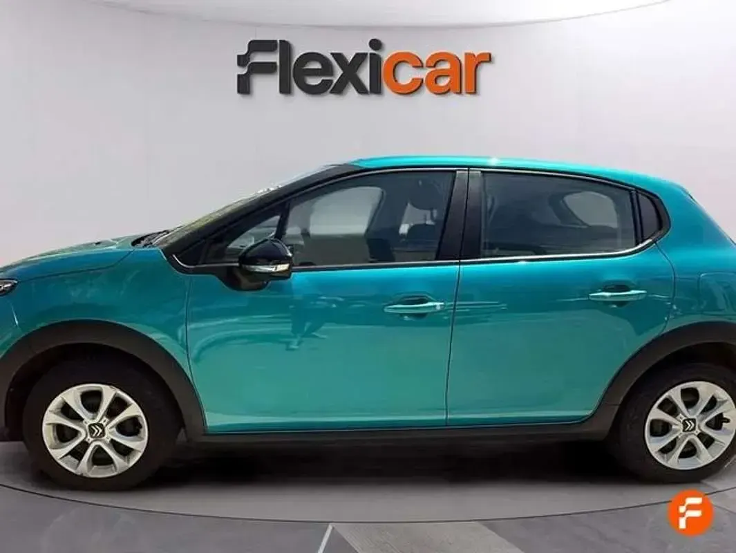 Usado Citroën C3 Feel 82 CV (60 kW) 2020 Azul Utilitario