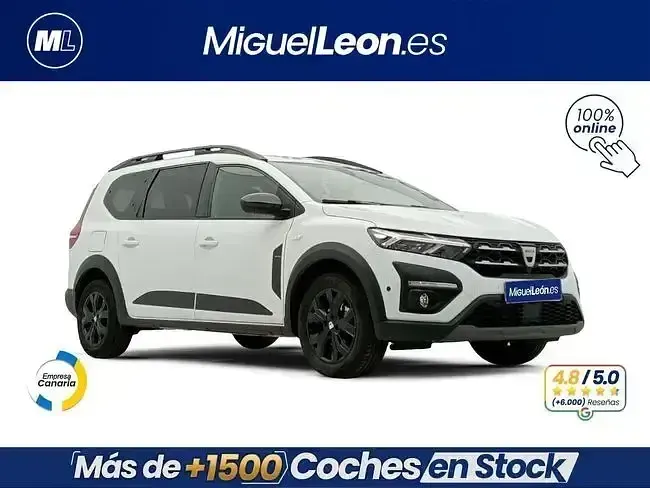 Usado Dacia Jogger 90 CV (66 kW) 2023 Blanco Monovolumen