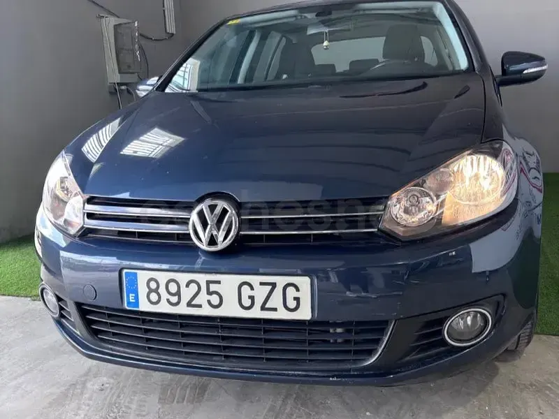 Usado VW Golf VI Advance 105 CV (77 kW) 2010 Azul Utilitario