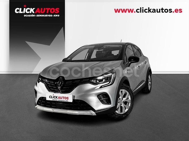 Gris Usado 2022 Renault Captur Zen SUV | 19.850 € (Precio justo) - Imagen 1/4