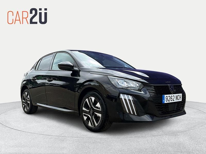 Usado Peugeot 208 Allure 102 CV (75 kW) 2025 Negro Utilitario