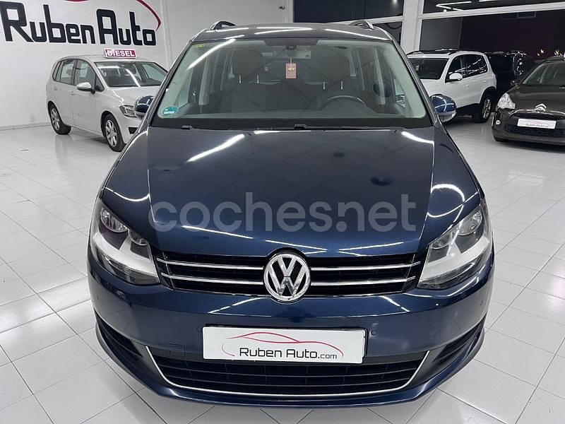 Usado VW Sharan Edition 140 CV (102 kW) 2013 Azul Monovolumen