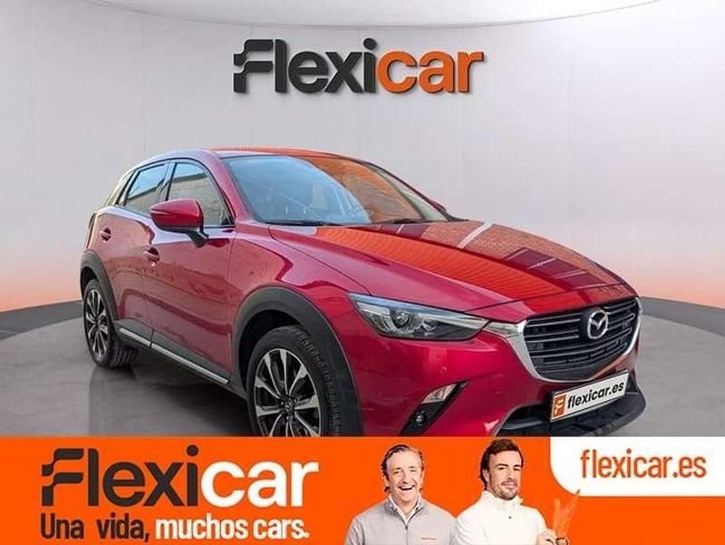 Rojo Usado 2021 Mazda CX-3 SUV | 17.590 € (Precio justo) - Imagen 1/4
