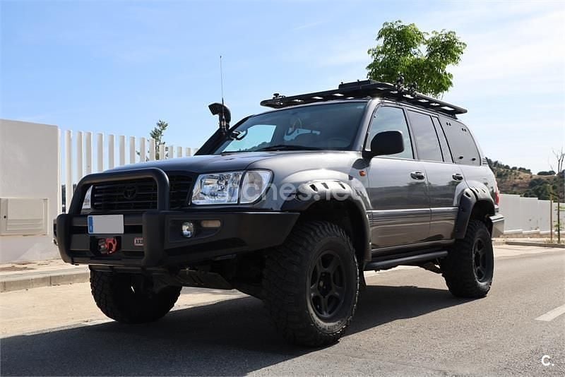 Usado Toyota Land Cruiser 235 CV (172 kW) 2000 Gris / plata SUV