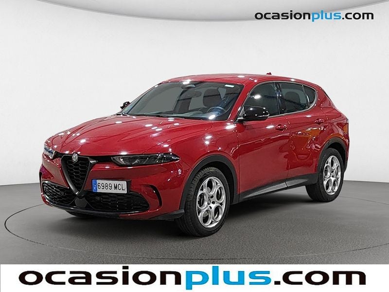 Rojo Usado 2022 Alfa Romeo Tonale Sprint SUV | 22.591 € (Precio justo) - Imagen 1/4