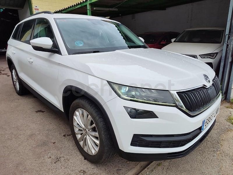 Usado Skoda Kodiaq Ambition 150 CV (110 kW) 2021 Blanco SUV