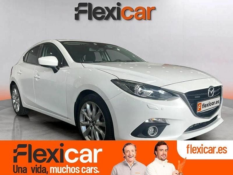 Blanco Usado 2016 Mazda 3 Luxury Berlina | 12.990 € (Precio justo) - Imagen 1/4