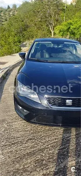 Usado Seat Leon SC FR 184 CV (135 kW) 2014 Azul Utilitario