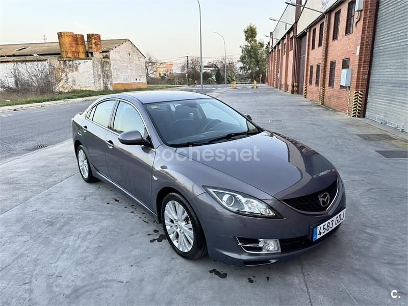 Usado Mazda 6 Active 140 CV (102 kW) 2008 Gris / plata Berlina