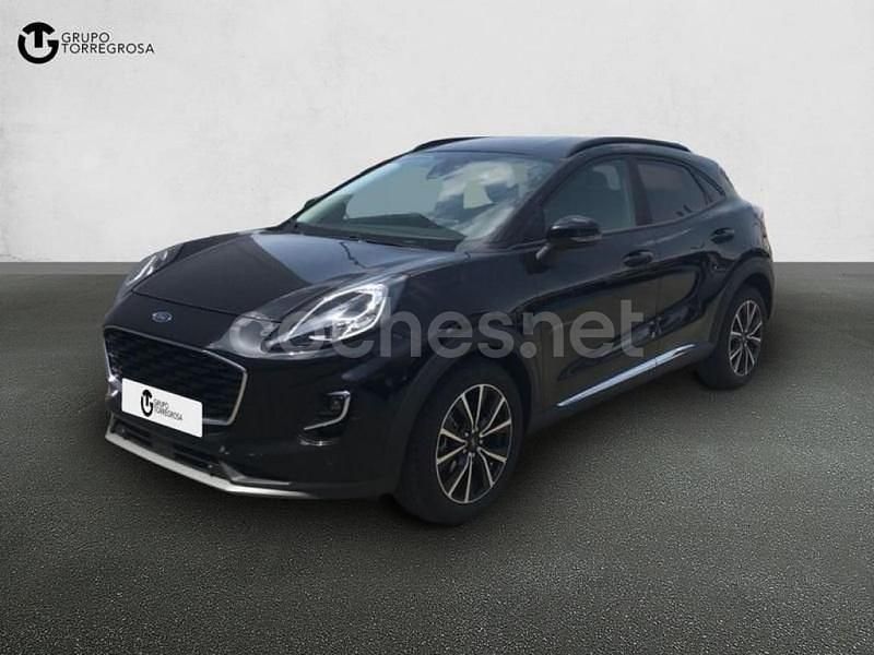 Negro Usado 2023 Ford Puma Titanium SUV | 22.900 € (Un poco caro) - Imagen 1/4