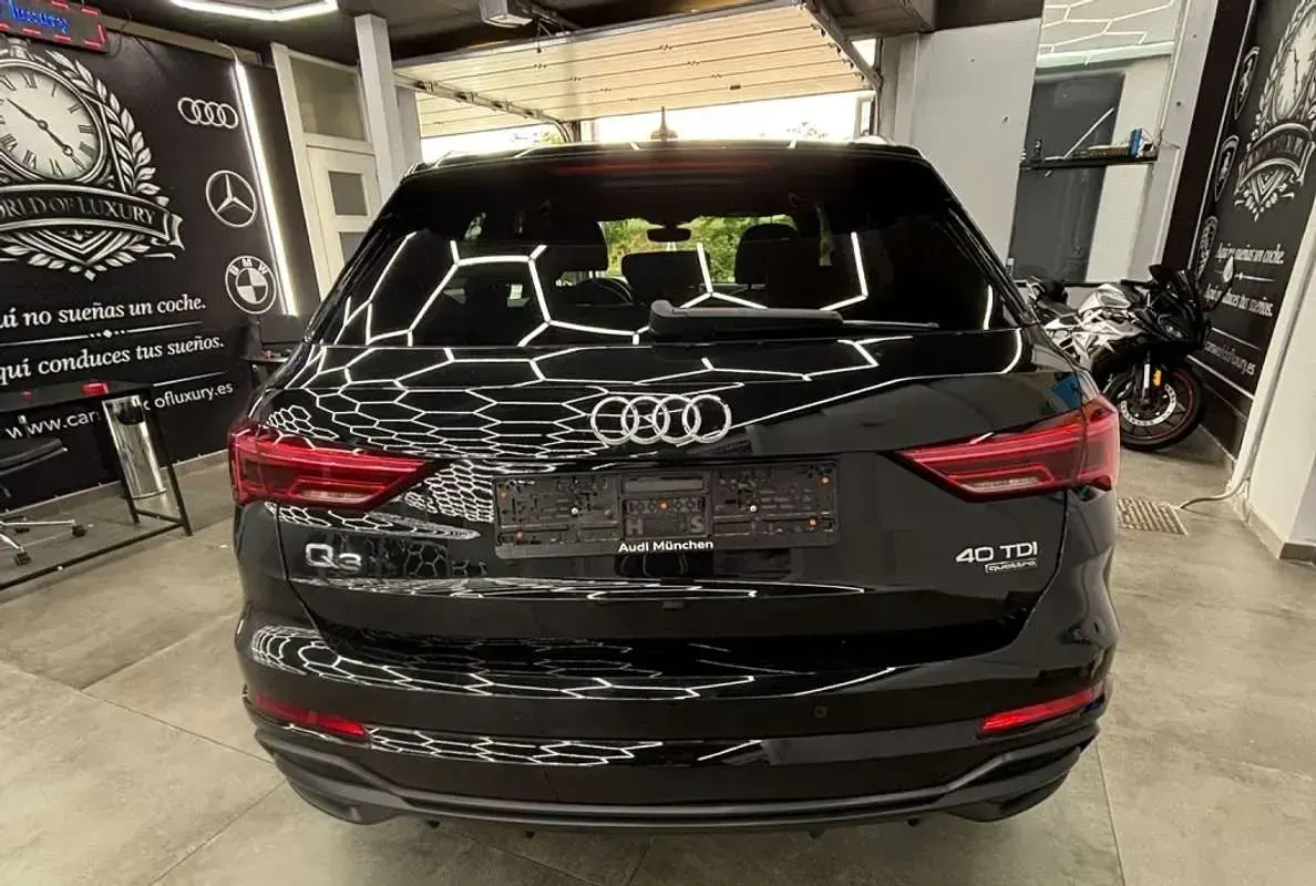 Usado Audi Q3 Advanced 200 CV (147 kW) 2022 Negro SUV