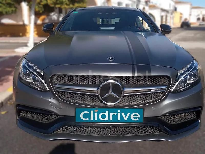 Usado Mercedes C63S AMG 510 CV (375 kW) 2017 Gris / plata Coupe