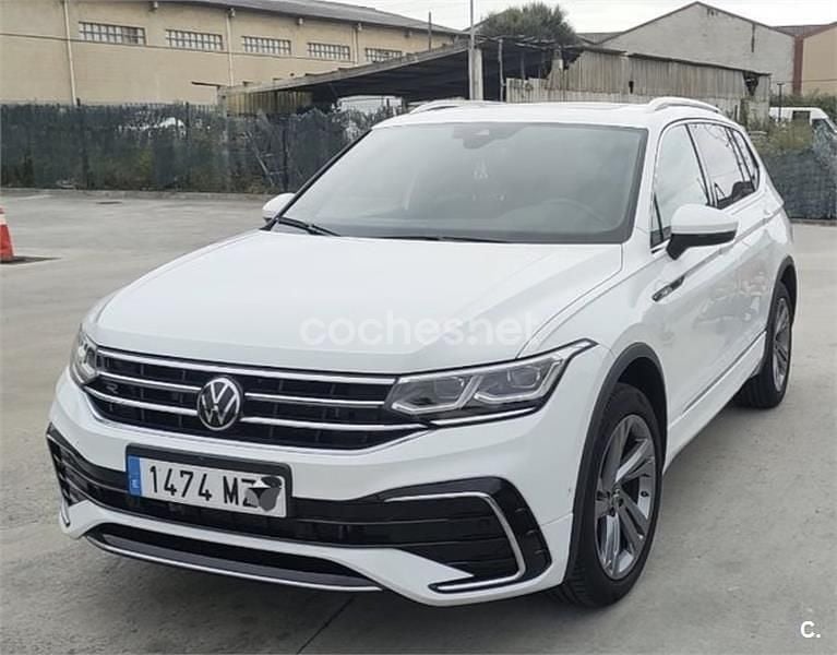 Usado VW Tiguan Allspace R-line 150 CV (110 kW) 2025 Blanco SUV