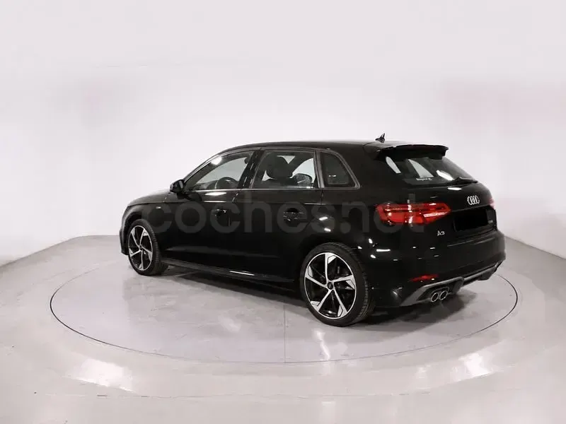 Usado Audi A3 S-Line 116 CV (85 kW) 2020 Negro Berlina