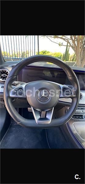 Usado Mercedes E220 194 CV (142 kW) 2017 Gris / plata Coupe
