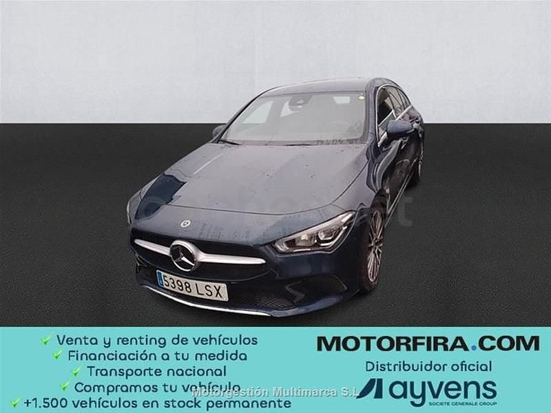 Azul Usado 2021 Mercedes CLA220 Shooting Brake Familiar | 26.200 € (Buen precio) - Imagen 1/4