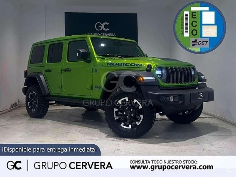 Verde Nuevo 2025 Jeep Wrangler Unlimited Rubicon SUV | 77.690 € - Imagen 1/4