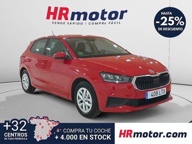 Brugt Skoda Fabia 110 HK (80 kW) 2021 Rød Sedan