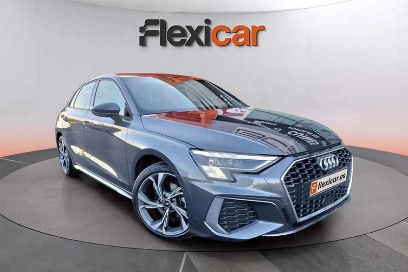 Gris Usado 2024 Audi A3 S-Line Berlina | 27.590 € (Super precio) - Imagen 1/4