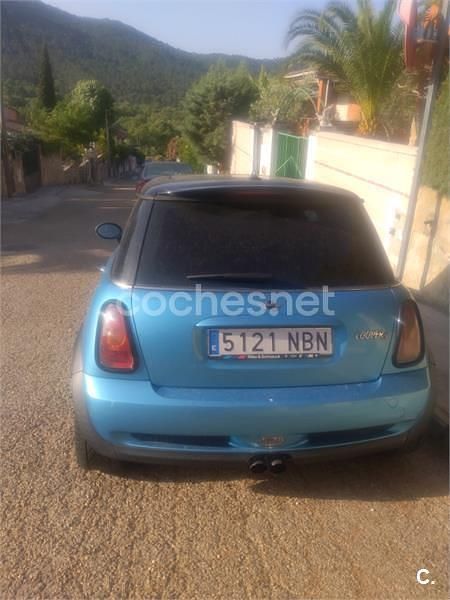 Azul Usado 2003 Mini Cooper S Utilitario | 7500 € (Precio justo) - Imagen 1/4