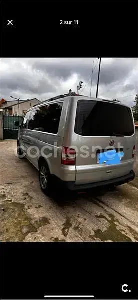 Usado VW Multivan Comfortline 130 CV (95 kW) 2009 Gris / plata Monovolumen