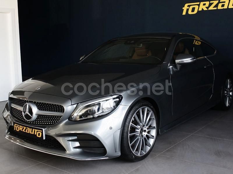 Gris / plata Usado 2021 Mercedes C220 Coupe | 37.990 € (Buen precio) - Imagen 1/4