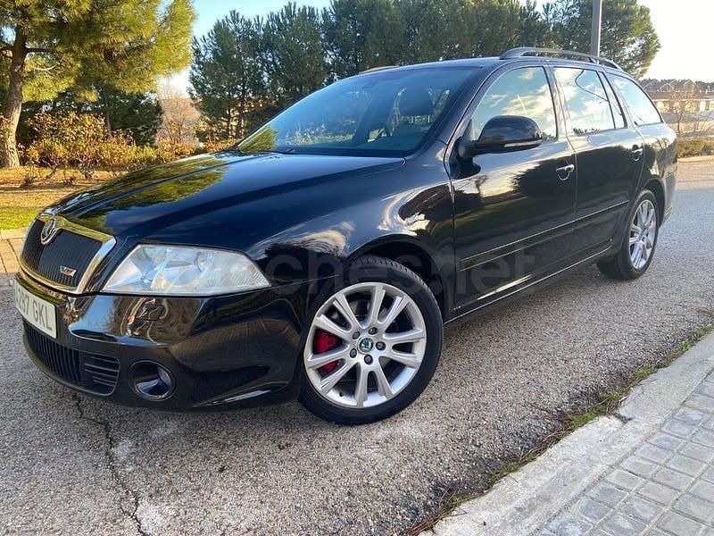 Usado Skoda Octavia RS 170 CV (125 kW) 2009 Negro Familiar