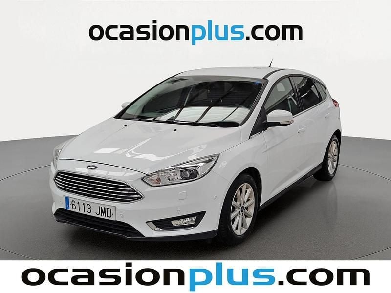Blanco Usado 2016 Ford Focus Titanium Utilitario | 10.093 € (Precio justo) - Imagen 1/4