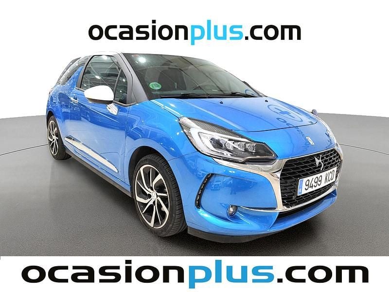 Usado DS Automobiles DS3 Style 99 CV (72 kW) 2017 Azul Utilitario
