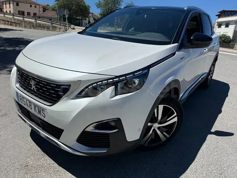 Usado Peugeot 3008 GT-line 130 CV (95 kW) 2018 Blanco SUV