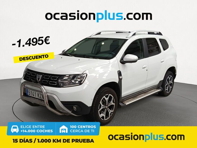 Blanco Usado 2019 Dacia Duster Prestige SUV | 16.450 € (Precio justo) - Imagen 1/4