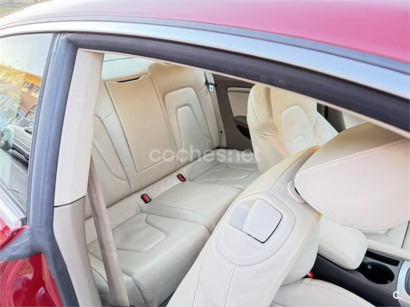 Usado Audi A5 211 CV (155 kW) 2009 Rojo Coupe