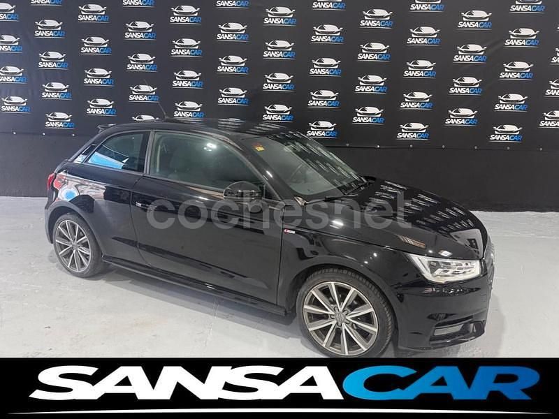 Negro Usado 2016 Audi A1 Berlina | 14.499 € (Precio justo) - Imagen 1/4