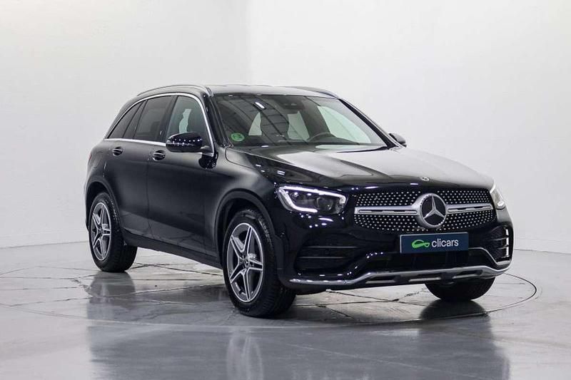 Usado Mercedes GLC300 245 CV (180 kW) 2020 Negro SUV