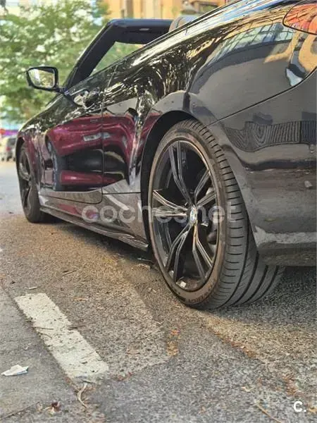 Usado BMW 420 184 CV (135 kW) 2021 Negro Descapotable