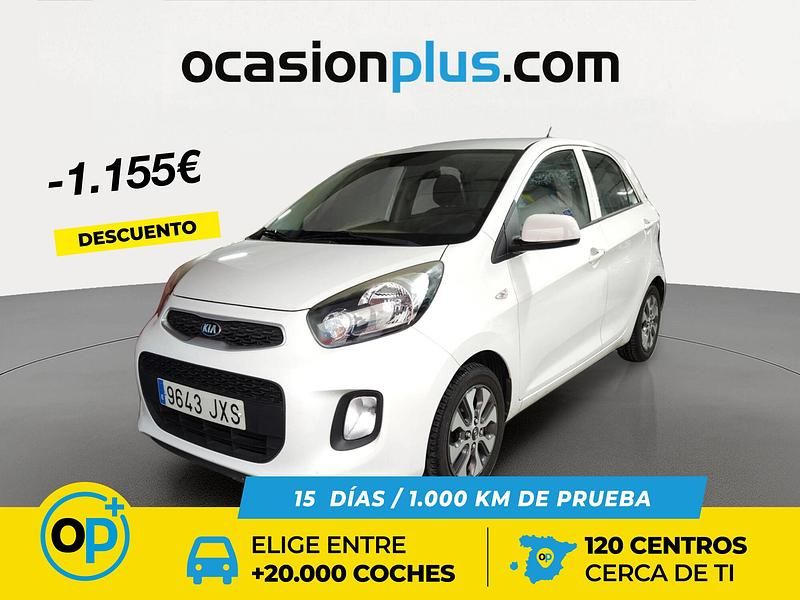 Usado Kia Picanto 66 CV (48 kW) 2017 Blanco Utilitario