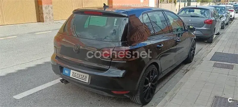 Usado VW Golf VI Sport 140 CV (102 kW) 2009 Negro Utilitario