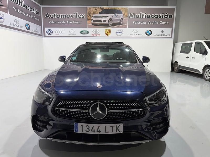 Usado Mercedes E220 194 CV (142 kW) 2021 Azul Berlina