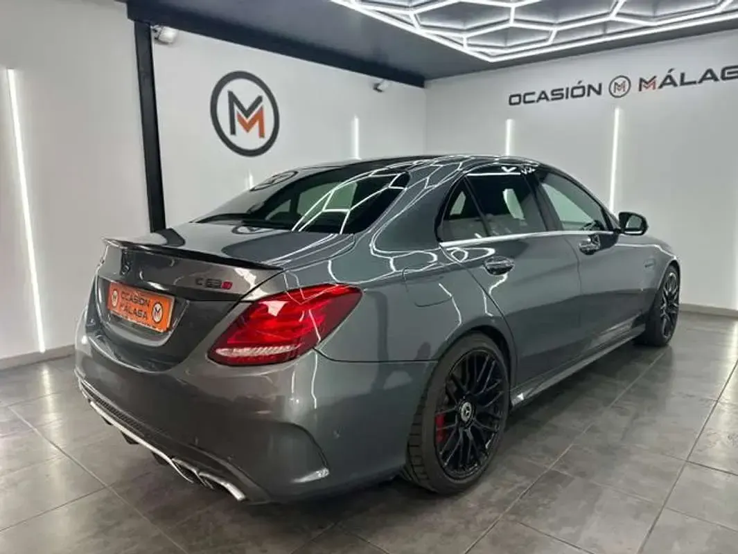 Usado Mercedes C63 AMG AMG 510 CV (375 kW) 2016 Gris Berlina