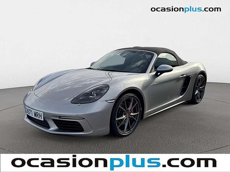 Usado Porsche Boxster S 349 CV (256 kW) 2017 Plateado Descapotable