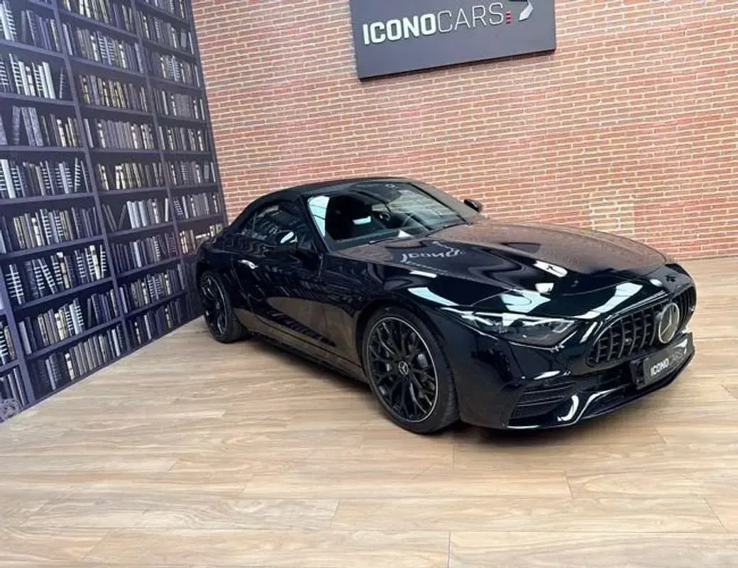 Usado Mercedes SLC43 AMG AMG 381 CV (280 kW) 2024 Negro Descapotable