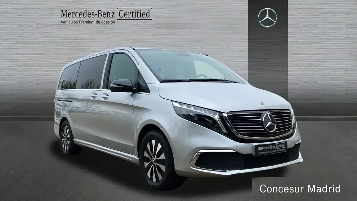 Usado Mercedes EQV300 150 kW (204 CV) 2025 Plata Monovolumen