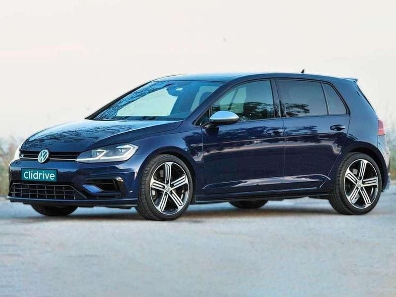 Usado VW Golf VII R 310 CV (228 kW) 2017 Azul Berlina