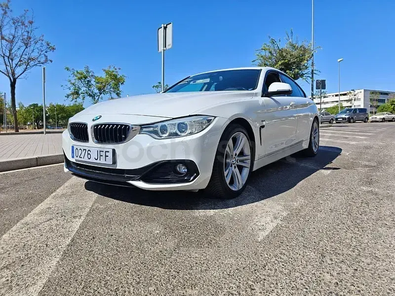 Usado BMW 420 Gran Coupé 190 CV (139 kW) 2015 Blanco Coupe