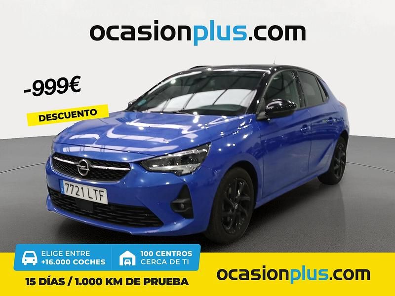Azul Usado 2021 Opel Corsa GS Line Berlina | 10.990 € (Precio justo) - Imagen 1/4