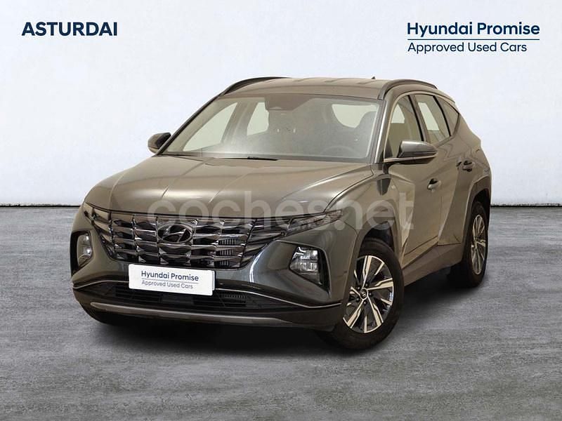 Gris / plata Usado 2022 Hyundai Tucson SUV | 24.490 € (Precio justo) - Imagen 1/4