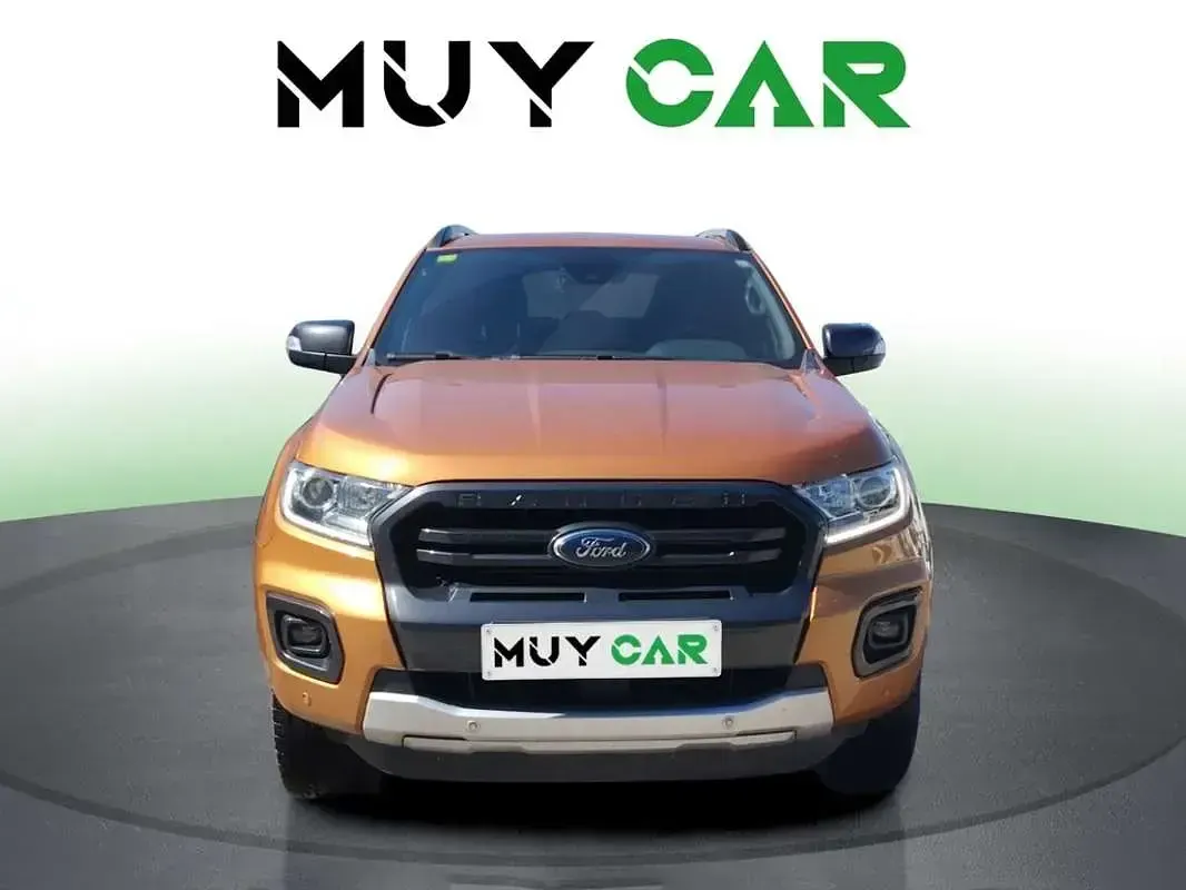 Usado Ford Ranger Wildtrack 213 CV (156 kW) 2019 Naranja Pickup/Camioneta